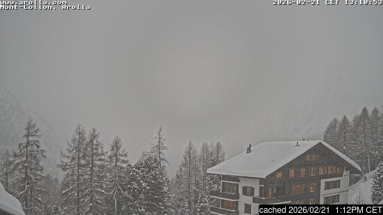 Arolla webcam