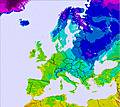 Europe Temperature Map