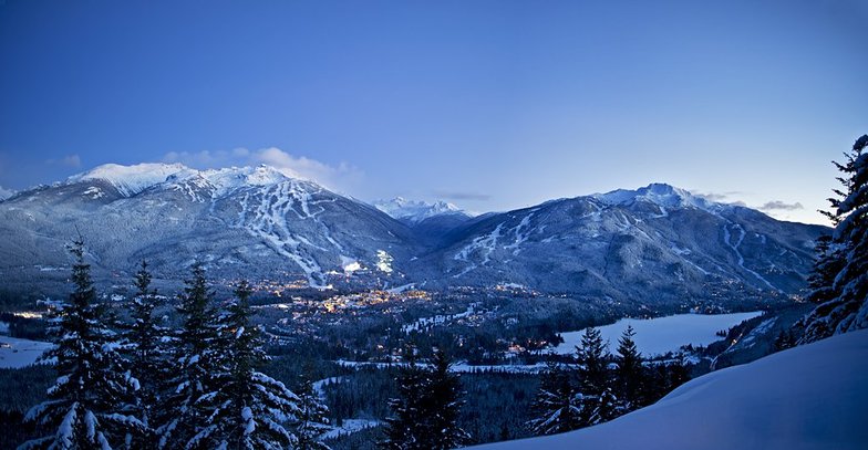 Whistler Blackcomb snow